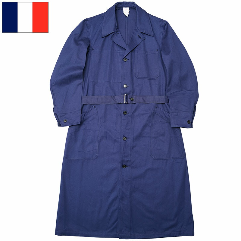 楽天市場】フランス軍 ワークコート コットン ネイビー デッドストック