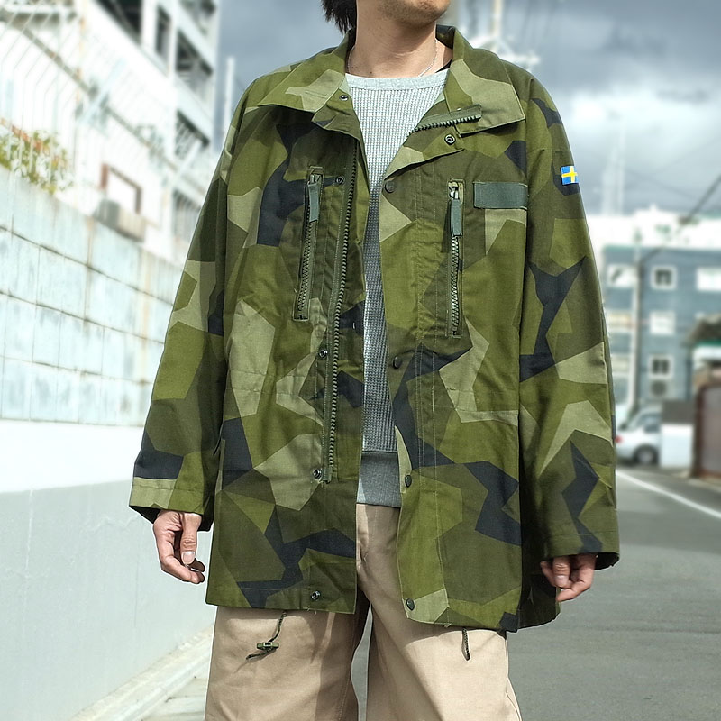 楽天市場】スウェーデン軍タイプ UF90 フィールドジャケット M90