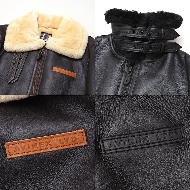 楽天市場】AVIREX アビレックス #7832950011(6121054) B-3 プレーン