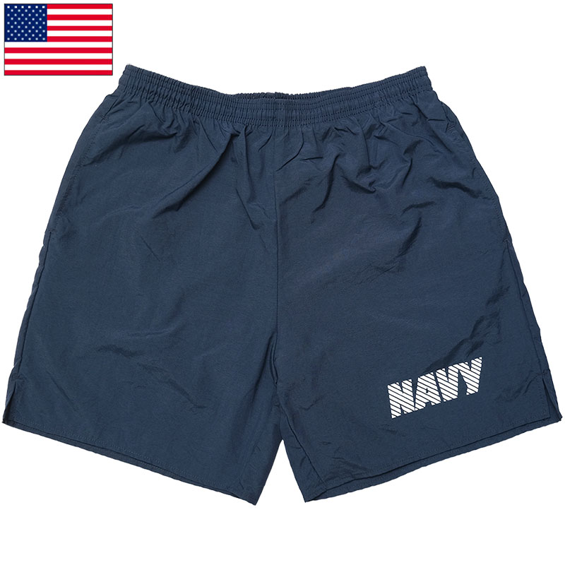 楽天市場】米軍 NAVY IPFU トレーニング ショートパンツ ネイビー