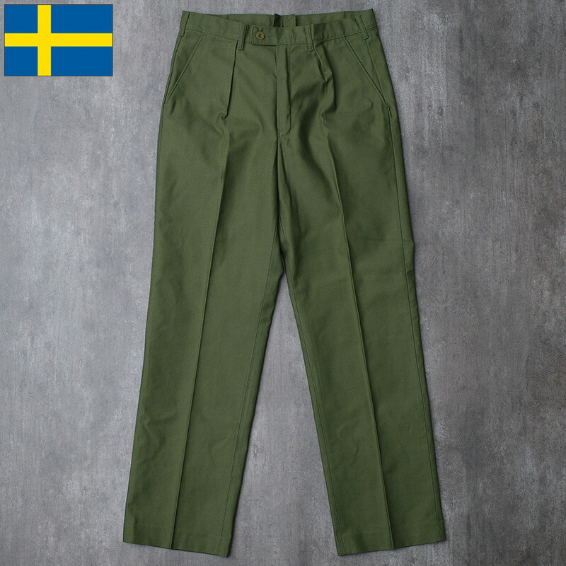 楽天市場】スウェーデン軍 M59 ユーティリティパンツ ポリコットン