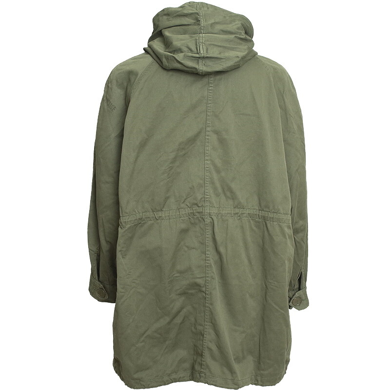 楽天市場】フランス軍 M-64パーカー ライナー無し USEDメンズ M64