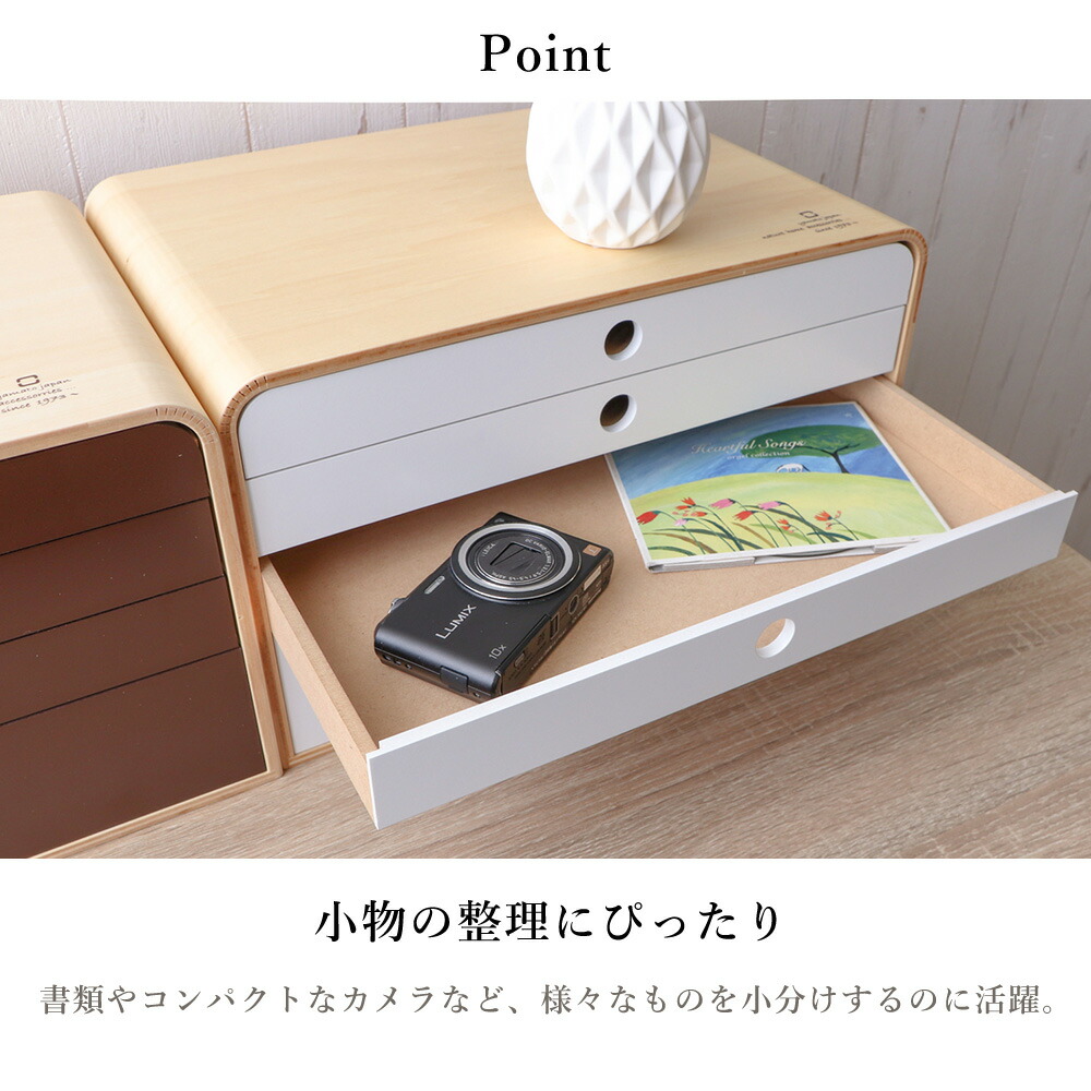 楽天市場】【365日出荷&当店限定特典付】引き出し 収納 卓上 書類