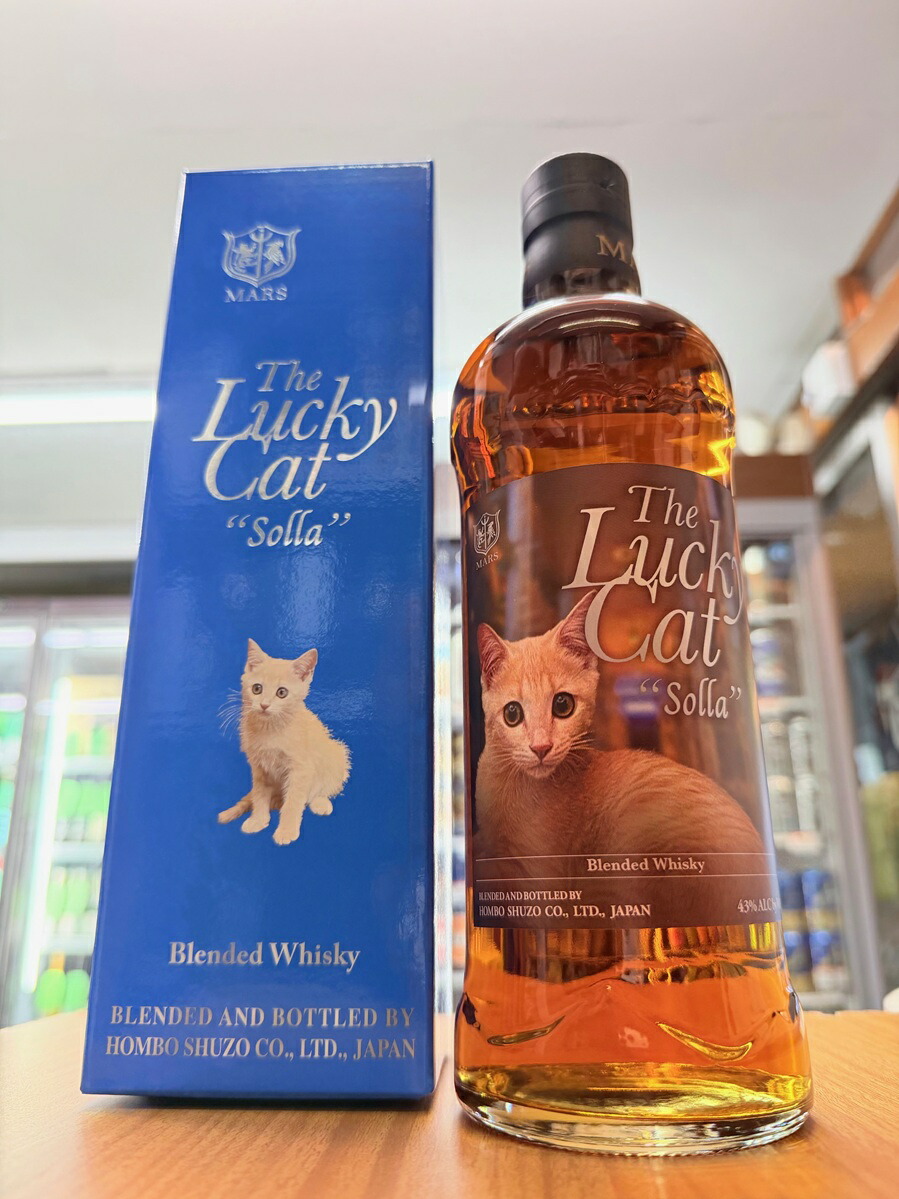 楽天市場】MARS WHISKY The Lucky Cat Solla43度 700ml（マルス