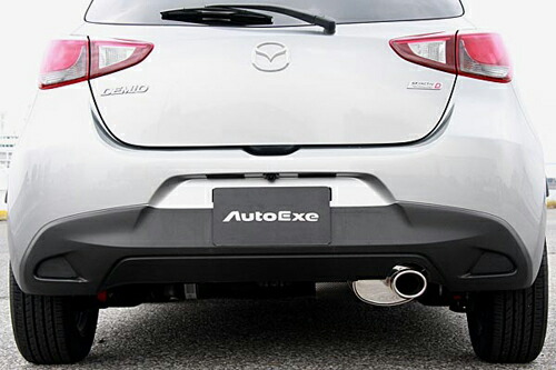 楽天市場】AUTOEXE Premium Tail Muffler マツダ マツダ2 DJLFS/DJ3FS