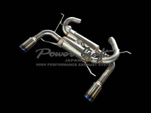 楽天市場】パワークラフト ハイブリッドエキゾーストマフラーシステム