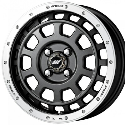 楽天市場】ホイール： WORK CRAG T-GRABIC ホイールサイズ： 5.0J-15