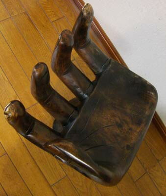 楽天市場】☆レビューで特典☆【5月下旬入荷予定】手のスツール(左手