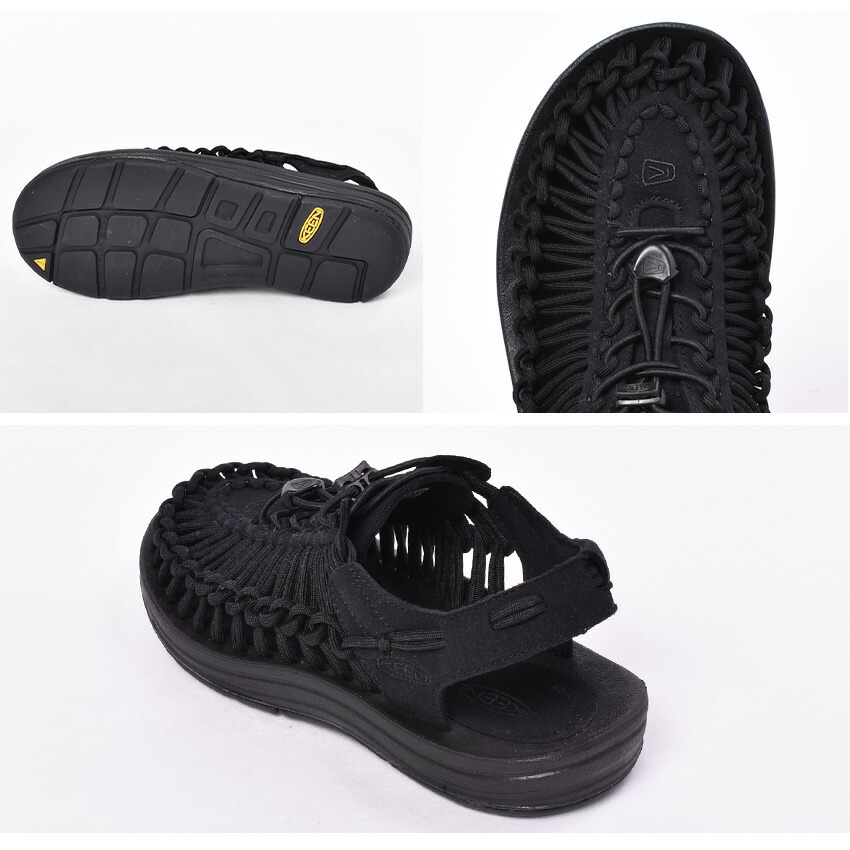 楽天市場】キーン ユニーク KEEN サンダル メンズ ブラック 黒