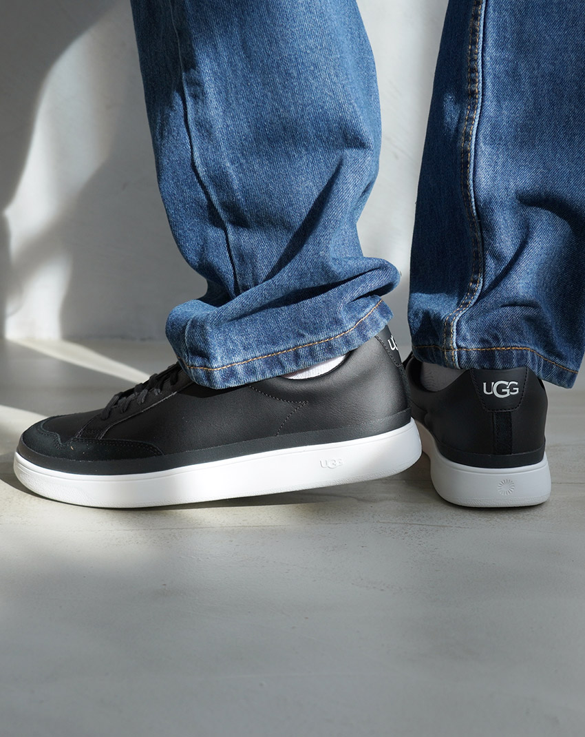 楽天市場】アグ サウス ベイ スニーカー ロー UGG メンズ ブラック 黒