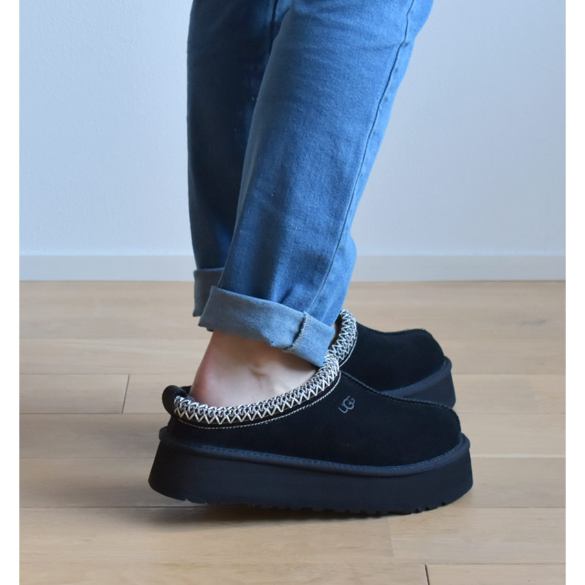 楽天市場】UGG アグ タズ サボ シューズ スリップオン レディース 厚底