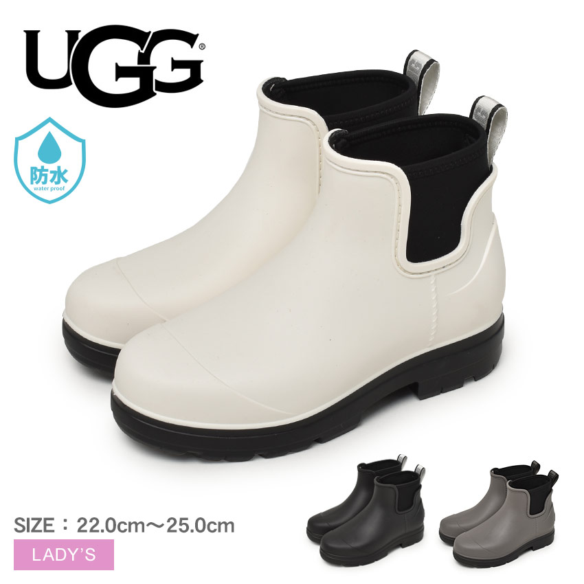 楽天市場】UGG アグ レインブーツ レディース サイドゴア 防水