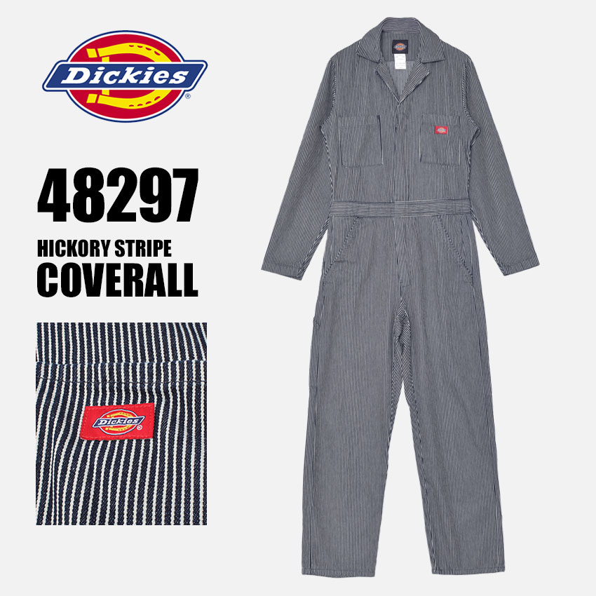 楽天市場】ディッキーズ つなぎ DICKIES ヒッコリーストライプ
