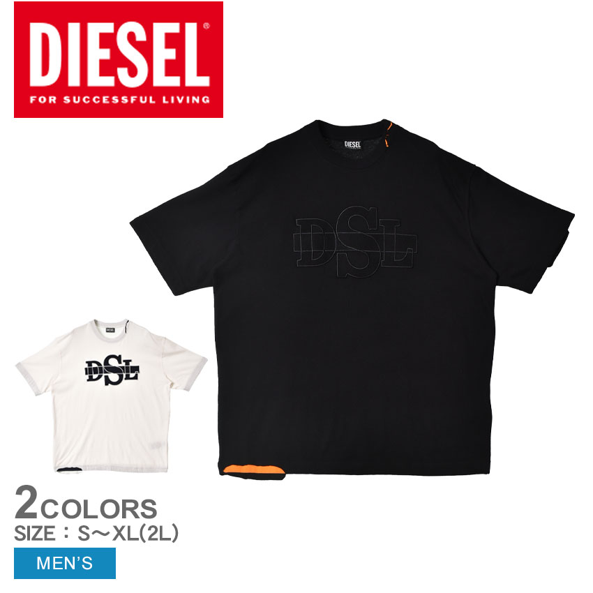 楽天市場】ディーゼル 半袖Tシャツ DIESEL T-WASHROT メンズ ブラック