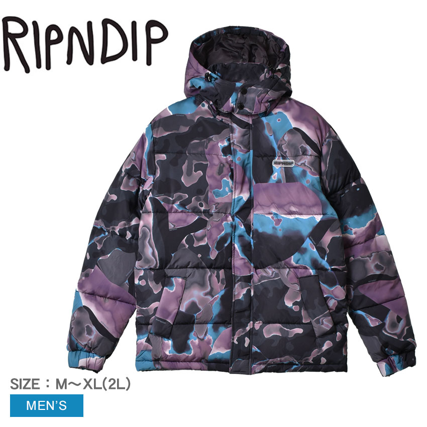 楽天市場】【残りわずか！】RIPNDIP 中綿ジャケット リップンディップ