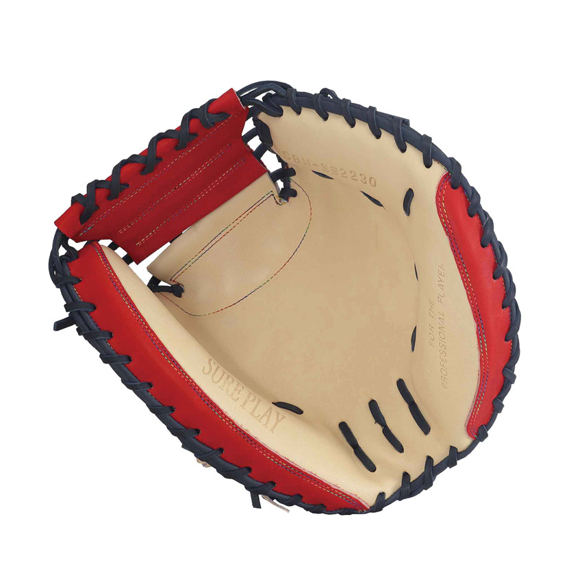 型付け済み】シュアプレイ一般軟式キャッチャーミット 型付け済み