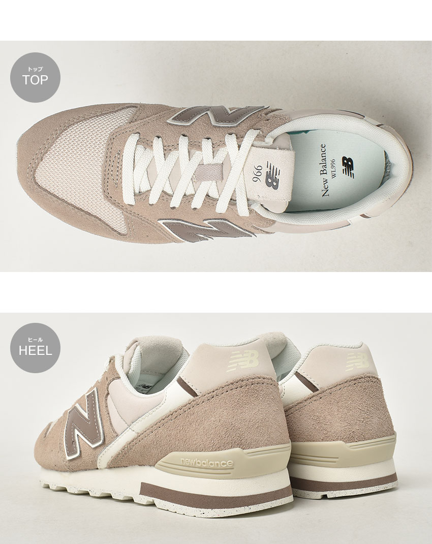 楽天市場】ニューバランス WL996 スニーカー レディース ベージュ