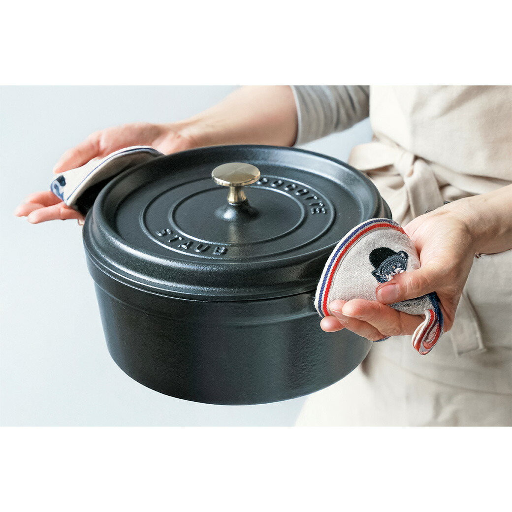 楽天市場】【公式】STAUB ストウブ ノブミトンブラック2個セット