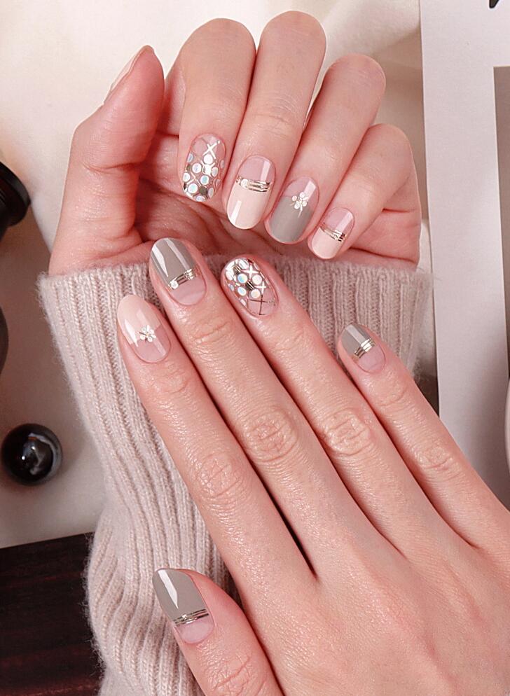 楽天市場】ネイルシール 硬化不要 貼るだけ 簡単 ネイル ジェルネイル