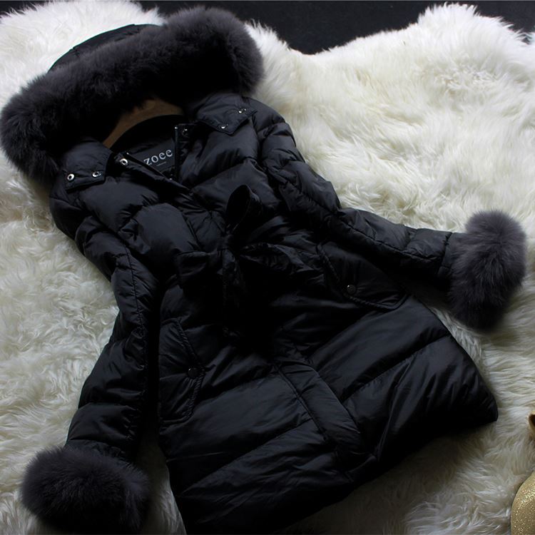 楽天市場】ダウンコート レディース フォックスファー付き 柔らかくて