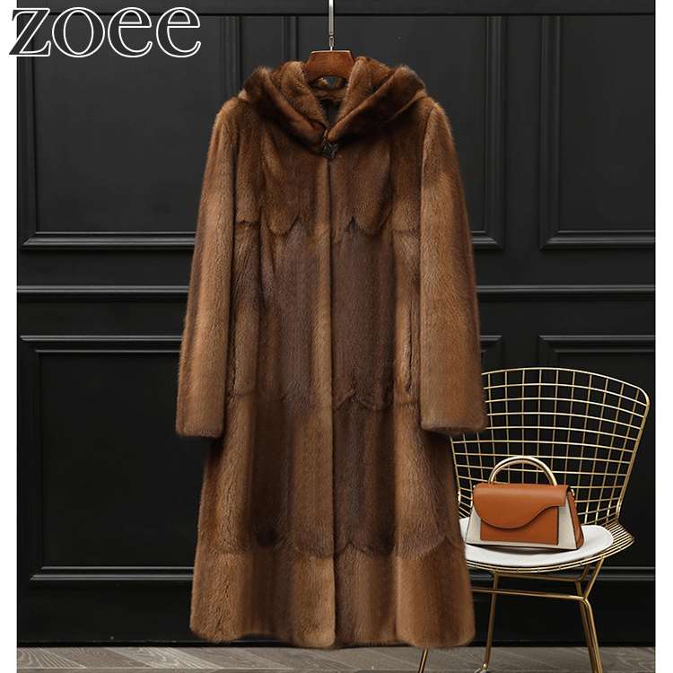 楽天市場】フード付きミンクファーコート 高級 毛皮 レディース 秋冬