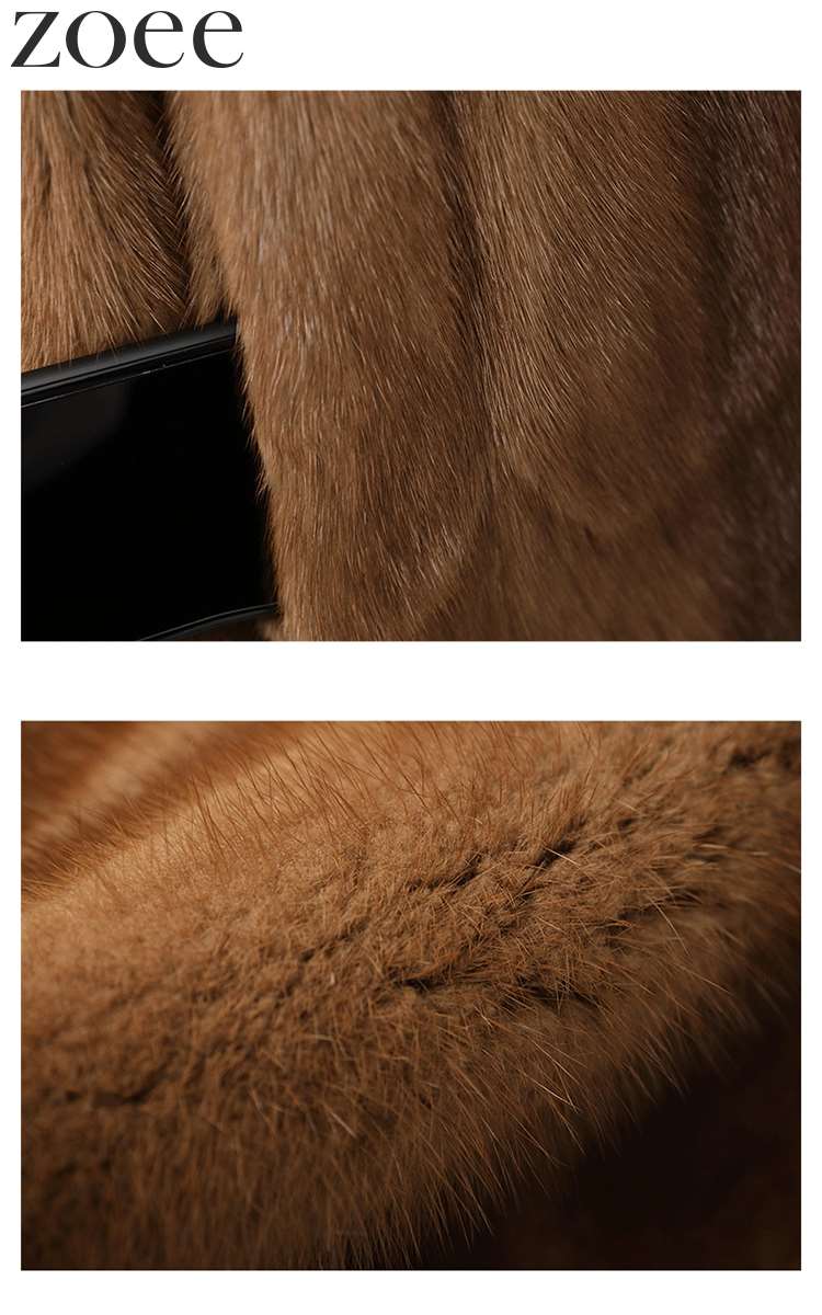 楽天市場】フード付きミンクファーコート 高級 毛皮 レディース 秋冬