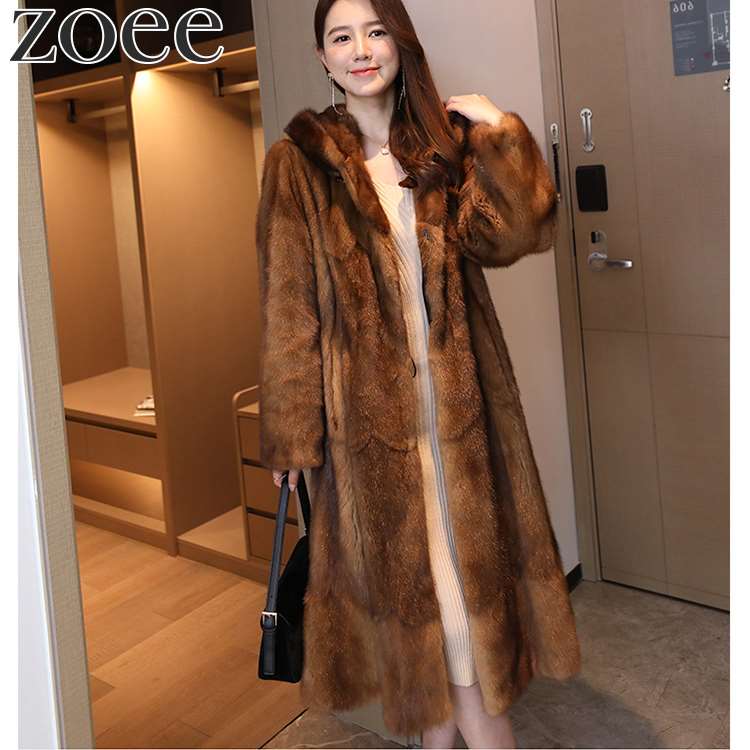 楽天市場】フード付きミンクファーコート 高級 毛皮 レディース 秋冬