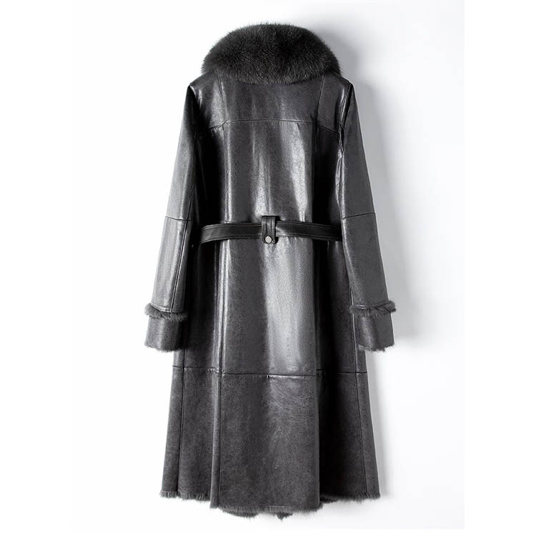 楽天市場】豪華フォックスファー襟 Wフェイス ラビットファームートン