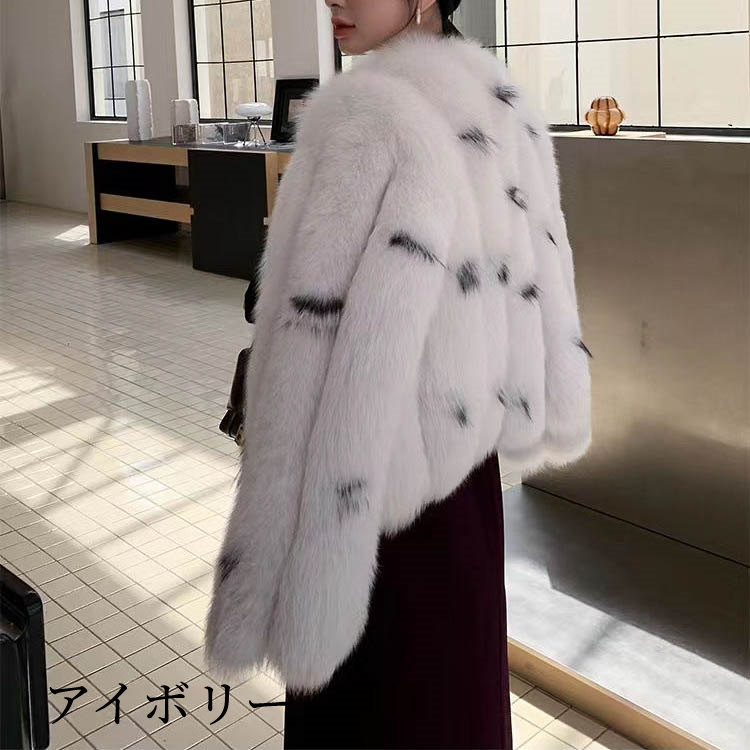 楽天市場】コート ジャケット フォックス リアルファー アウター