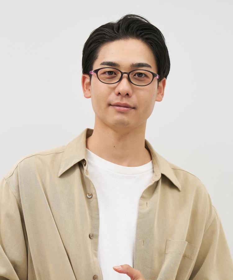 楽天市場】|オーバル型 メガネ(パープル(クリア)) クロミモデル 眼鏡