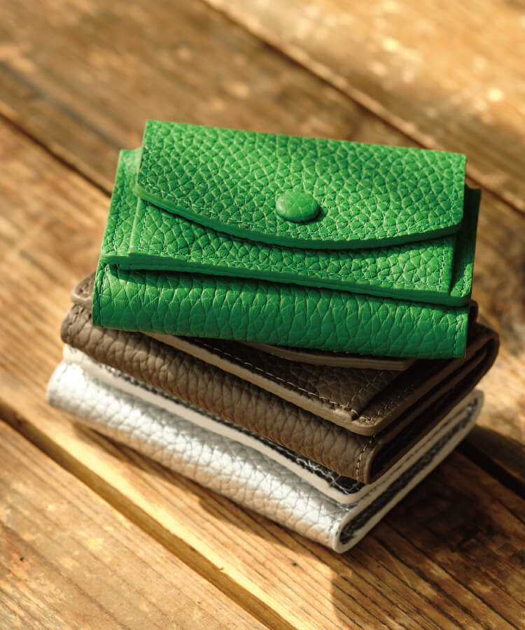 楽天市場】本革 ミニ財布 レディース ポケット ミニウォレット 三