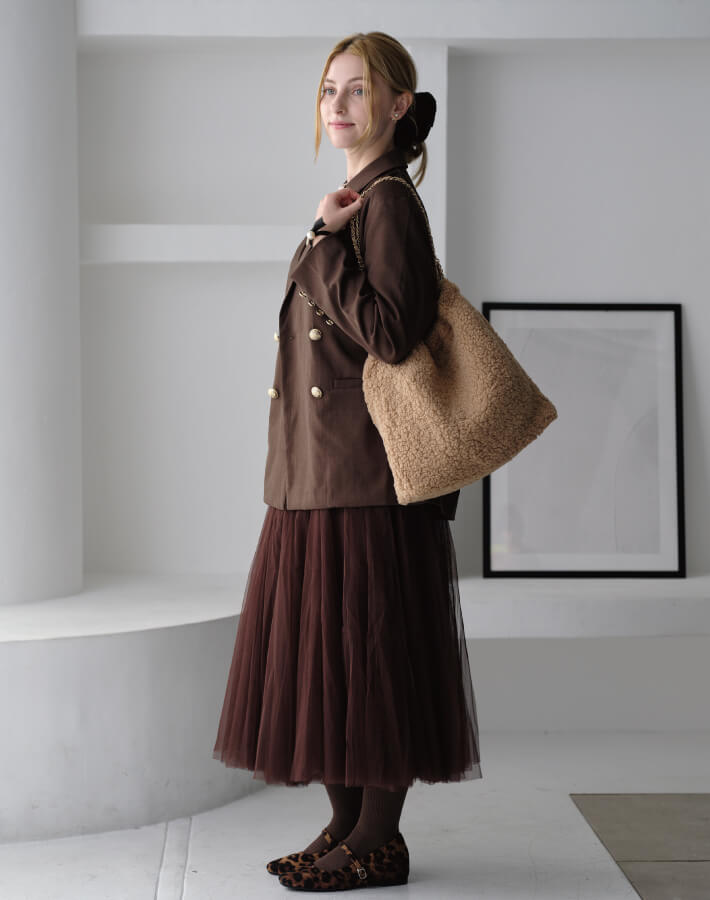 楽天市場】【3,000円(税別)ポッキリ！】(2点セット)ボアチェーンバッグ