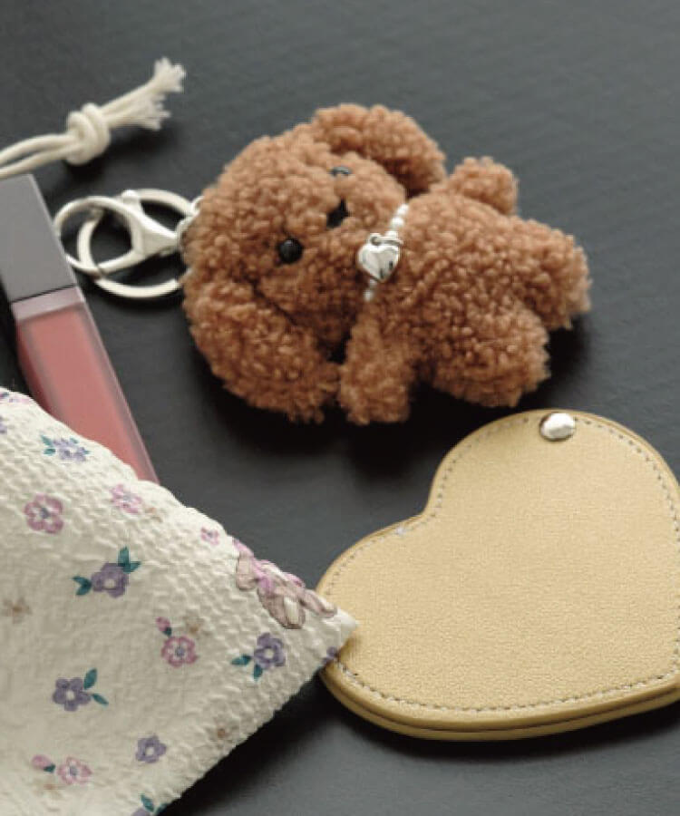 楽天市場】プードル キーチャーム トイプードル キーホルダー チャーム