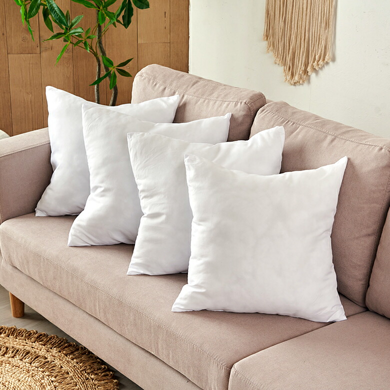 楽天市場】角型ヌードクッション45×45cm四角形 4個セット クッション