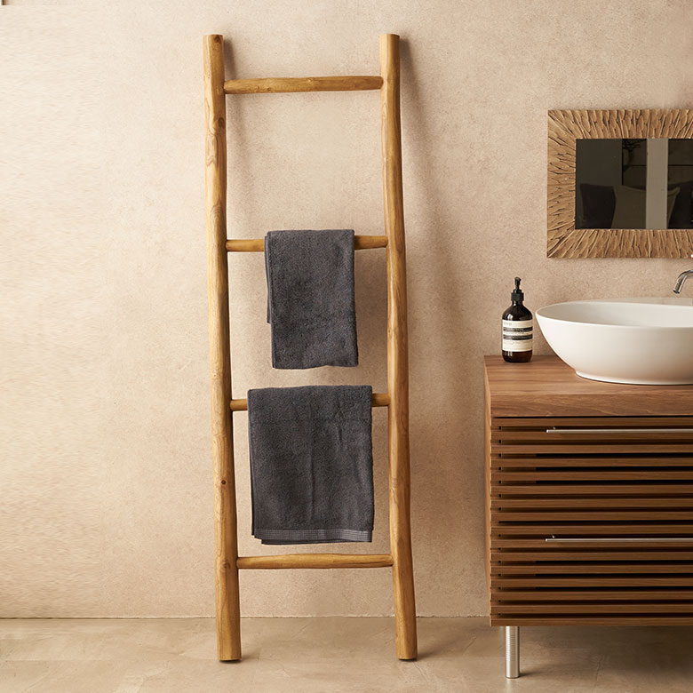 楽天市場】ラダーハンガー 木製 ハンガー ラック 立てかけ はしご
