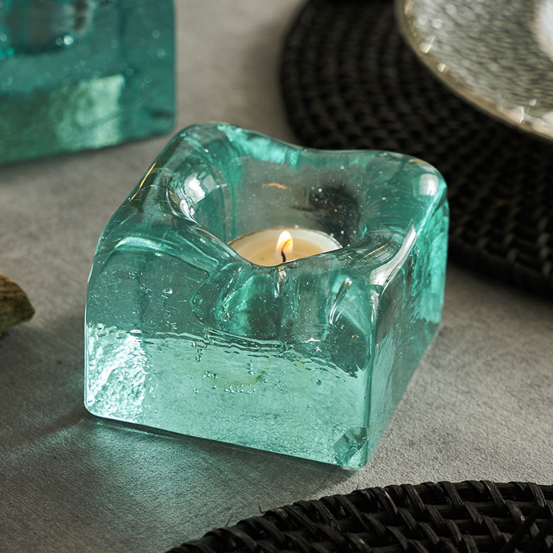 楽天市場】【SALE期間限定10%OFF】 キャンドルホルダー ガラス