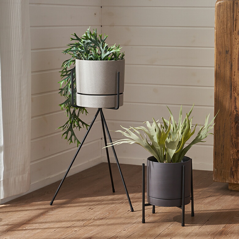 楽天市場】プランタースタンド スタンド フォーク型 アイアン 鉄 直径