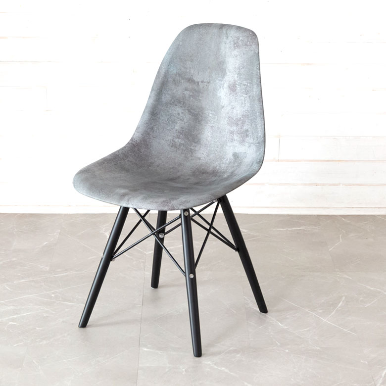 楽天市場】チェア イス イームズ風 プラスチック 木 W 46 × D 55