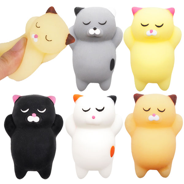 楽天市場】【25個セット】【スクイーズ かわいい】もちもちお昼寝