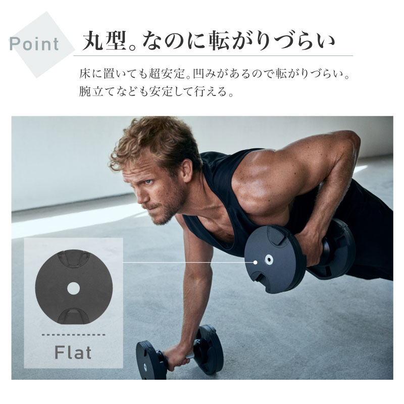 楽天市場】【NEW】可変式ダンベル フレックスベル 20kg 1個/2個セット