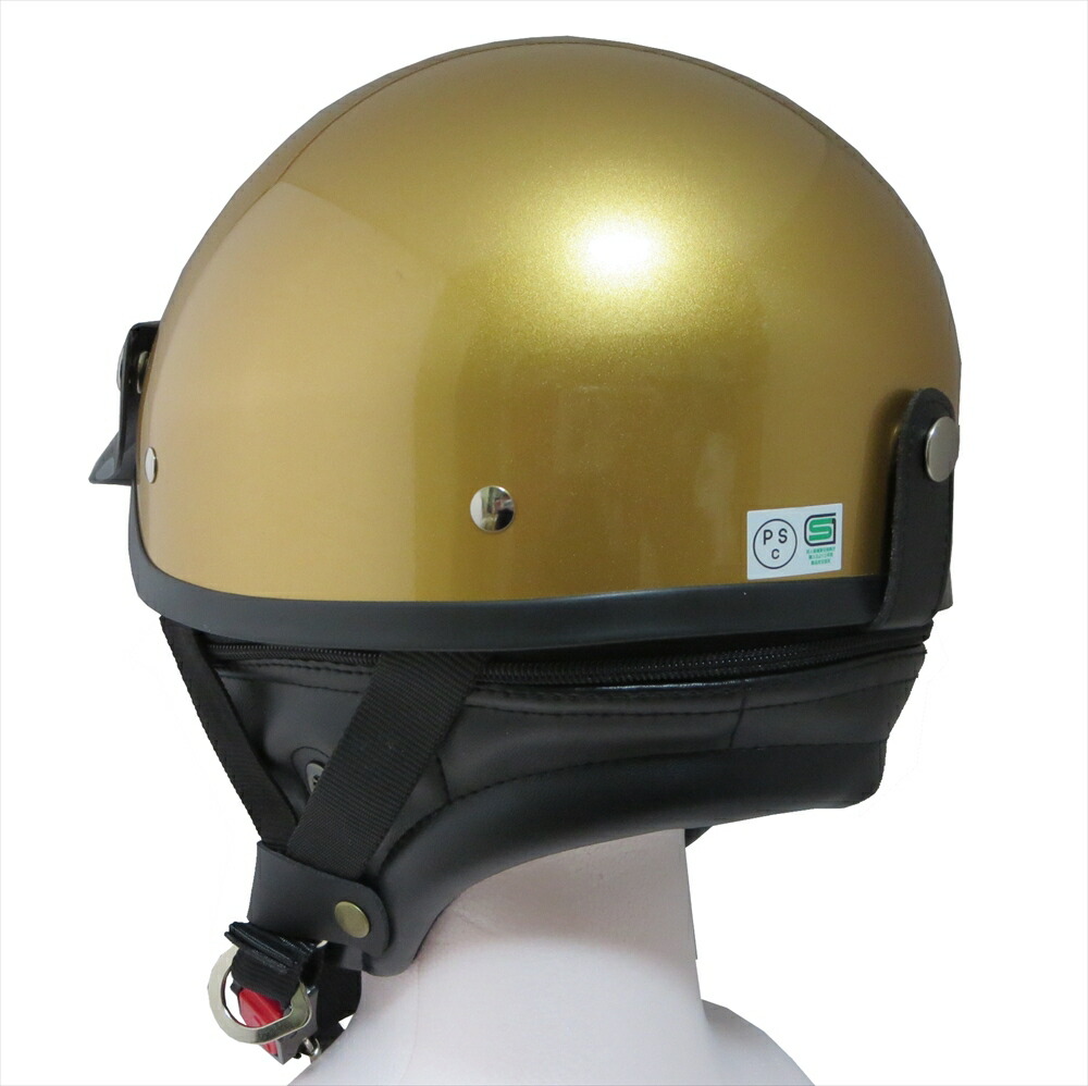 楽天市場】ポイント2倍！ZK-600 ヘルメットバイザー付きハーフジェット