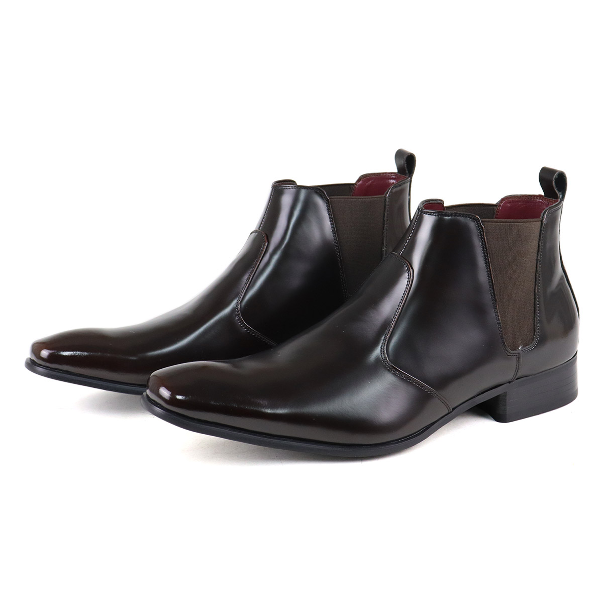 楽天市場】ショートブーツ メンズ 本革 ビジネスシューズ スエード