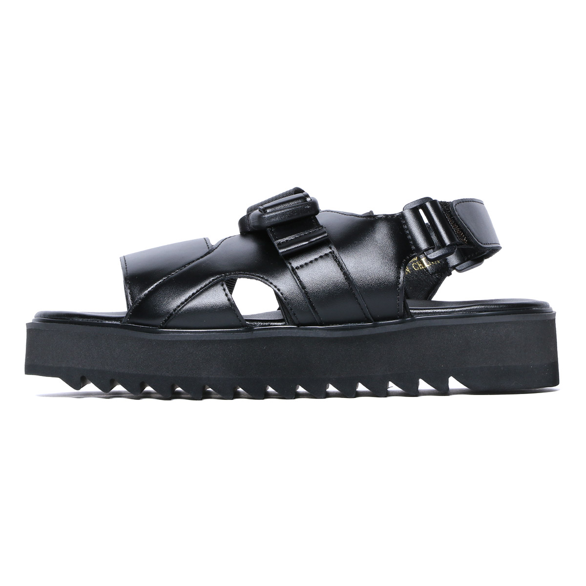 楽天市場】サンダル メンズ 厚底 スポーツサンダル 黒 おしゃれ レザー