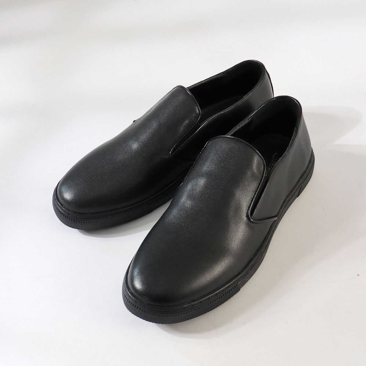 楽天市場】スリッポン メンズ 本革 スニーカー レザー 紐なし 履き