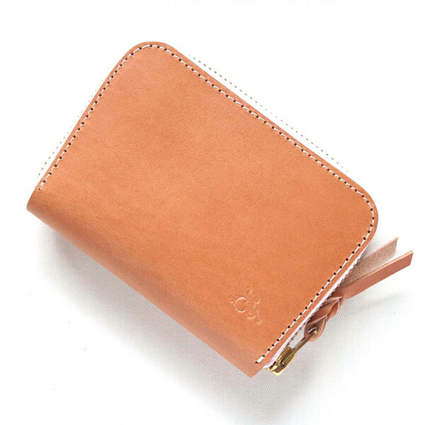 楽天市場】革蛸謹製 台形ラウンドジッパーワレット Mini 隅櫻