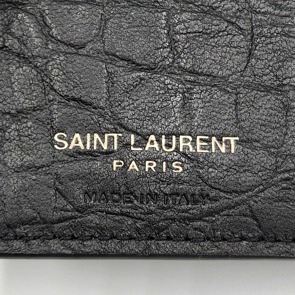 楽天市場】サンローラン SAINT LAURENT 二つ折り コンパクトウォレット