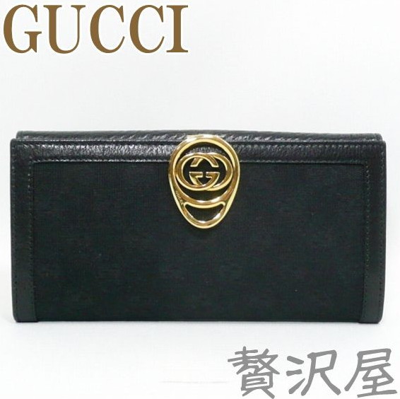 楽天市場】グッチ GUCCI財布サイフさいふ 長財布 GGキャンバス 長