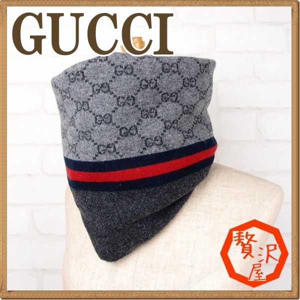 楽天市場】グッチGUCCI マフラー メンズ ネックウォーマー 269592