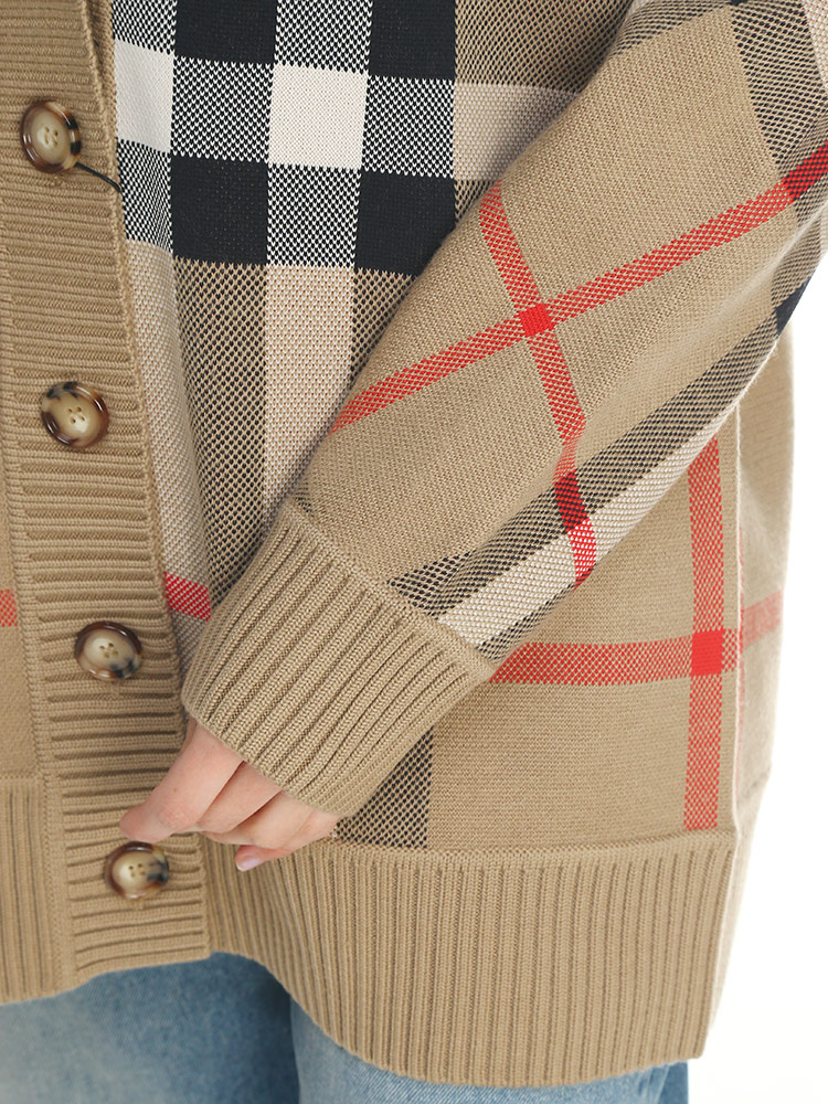 楽天市場】バーバリー BURBERRY カーディガン レディース チェック