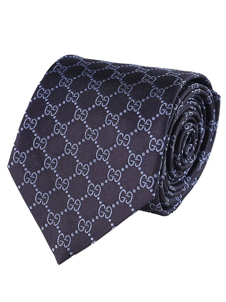 楽天市場】グッチ GUCCI ネクタイ GG総柄 紺 ネービー ブランド